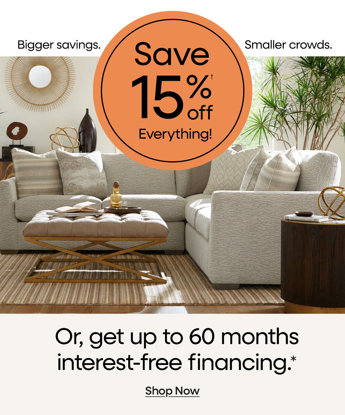 Limited-time 15% savings!