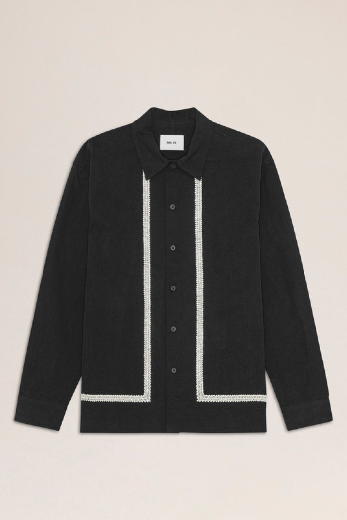 Reed Overshirt Black
