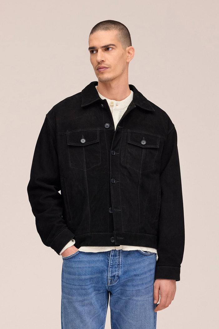 Roy Leather Suede Jacket
