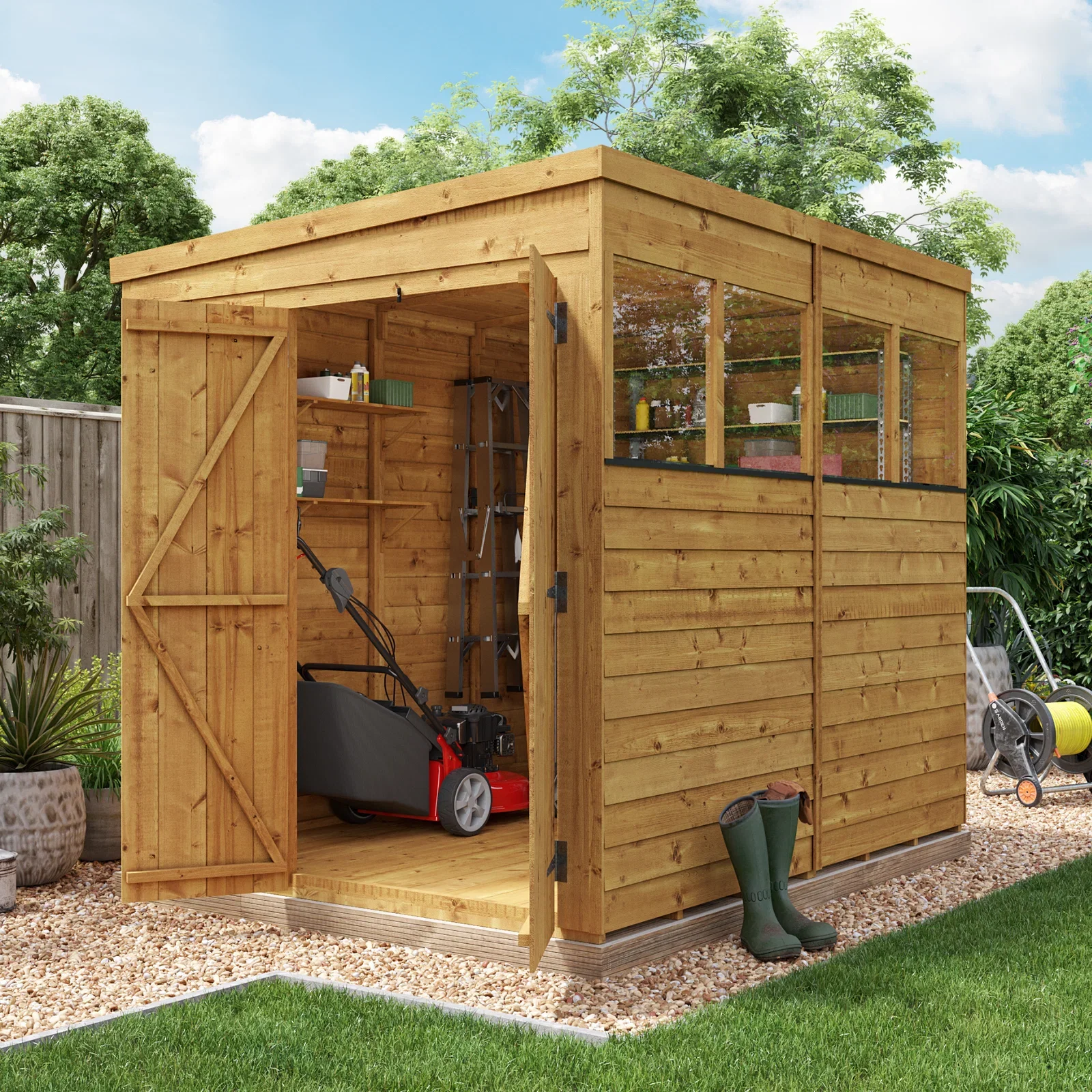 Image of BillyOh Switch Overlap Pent Shed