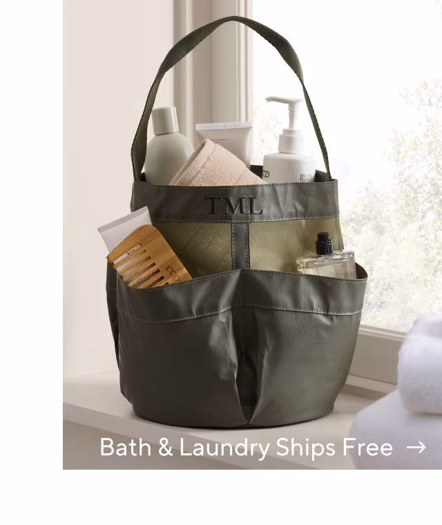 Bath and laundry ships free