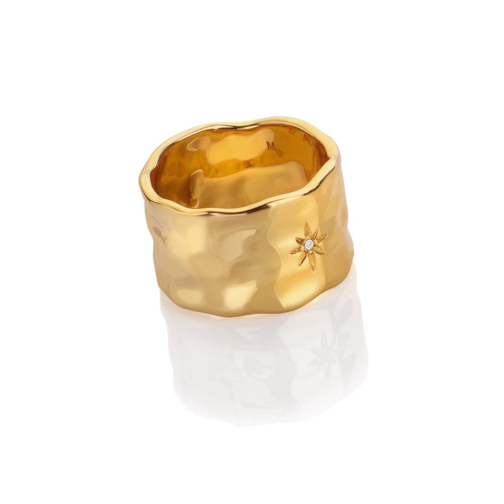 Image of HD X Golden Edit Lunar Statement Ring
