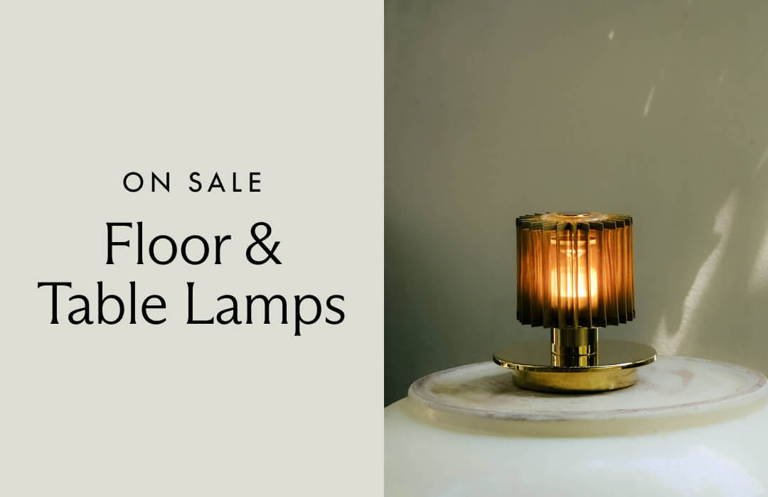 On Sale. Floor & Table Lamps.