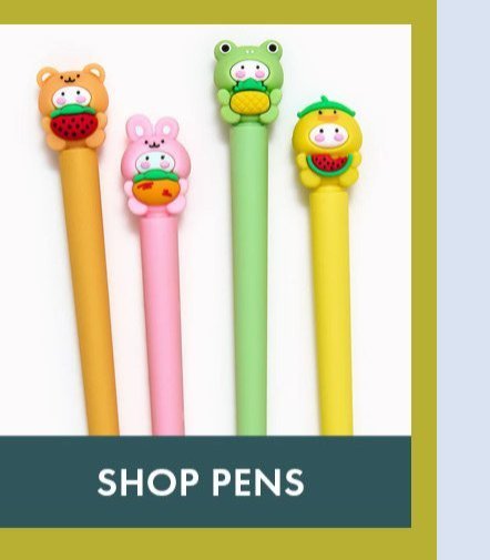 Writing Instruments: Pens, Brush Pens & More