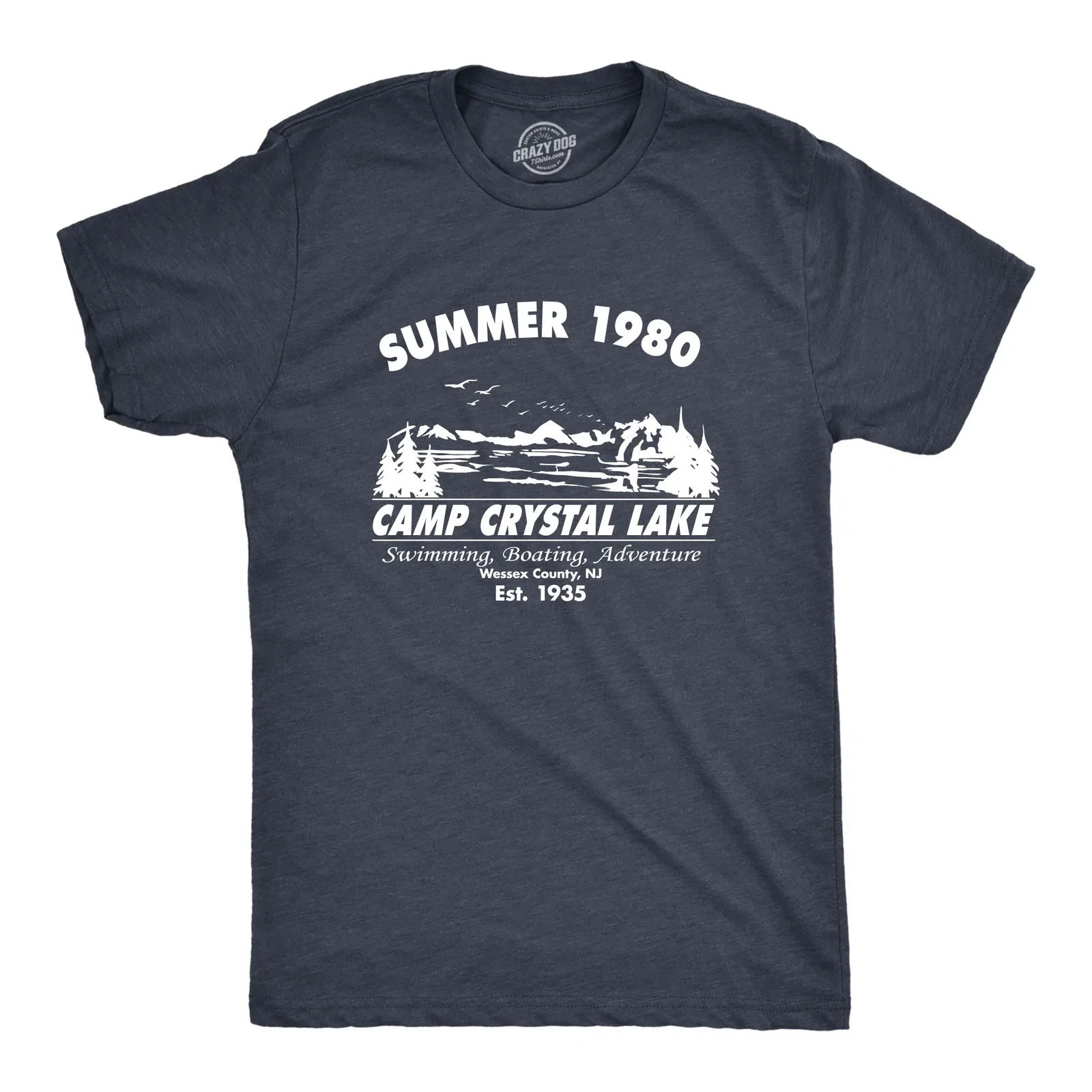Image of Summer 1980 Camp Crystal Lake Men's T Shirt