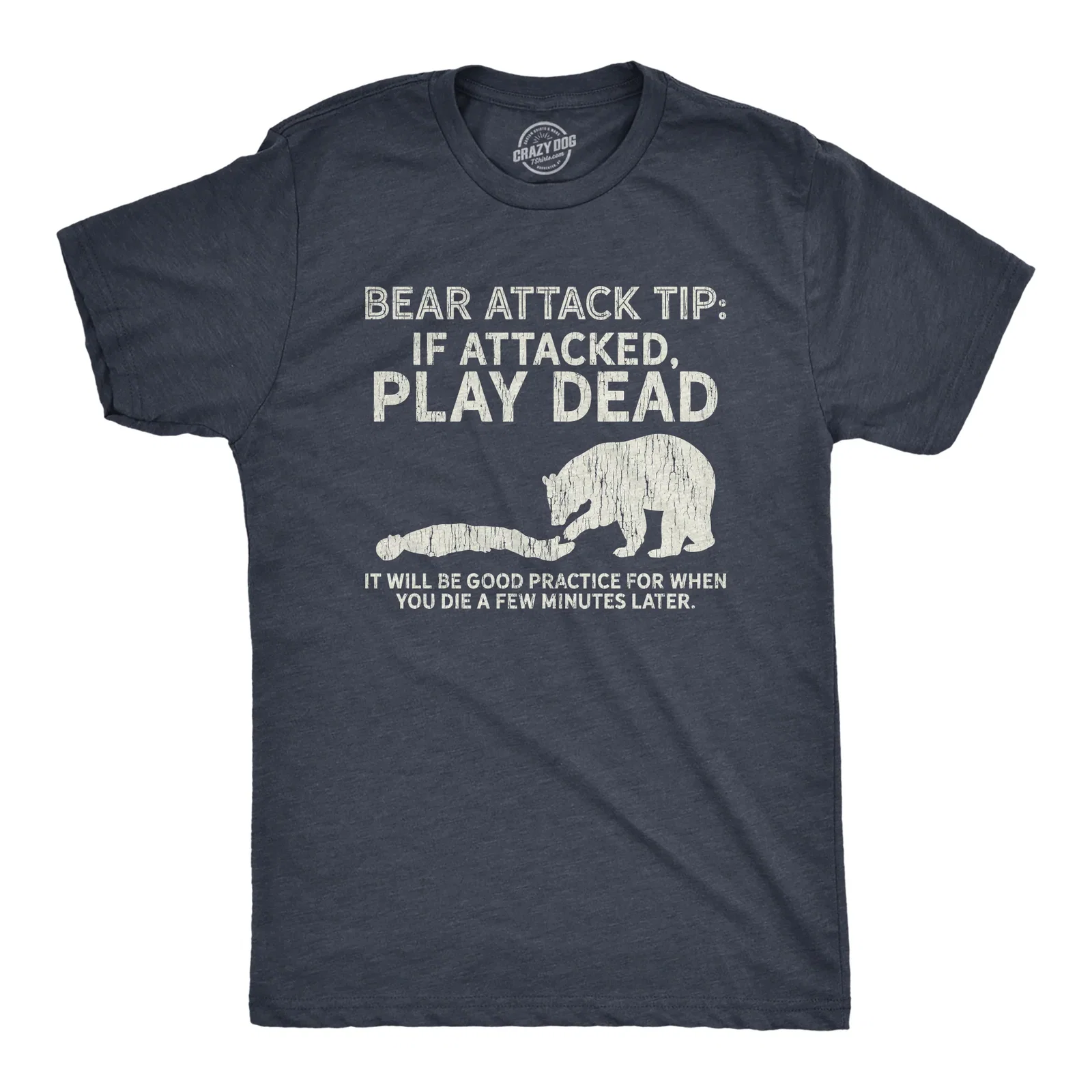 Image of Bear Attack Tip Men's T Shirt