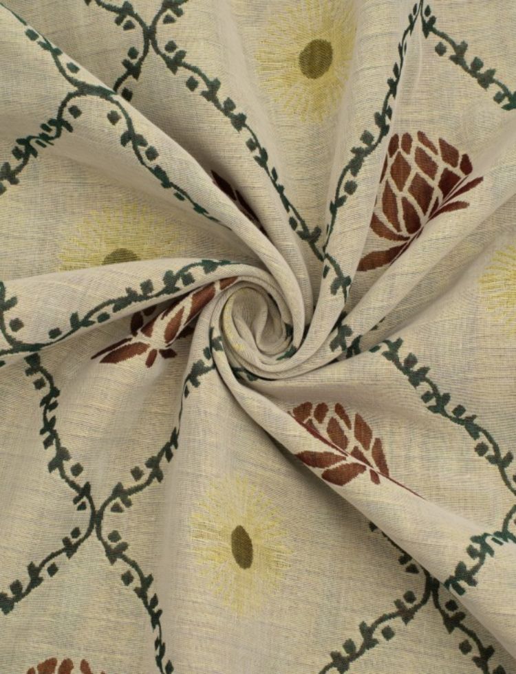 Deadstock French Double Cotton Gauze Fabric Multicoloured