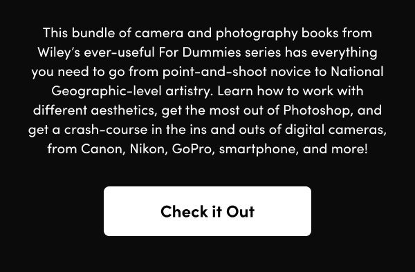  Learn how to work with different aesthetics, get the most out of Photoshop, and get a crash-course in the ins and outs of digital cameras, from Canon, Nikon, GoPro, smartphone, and more!