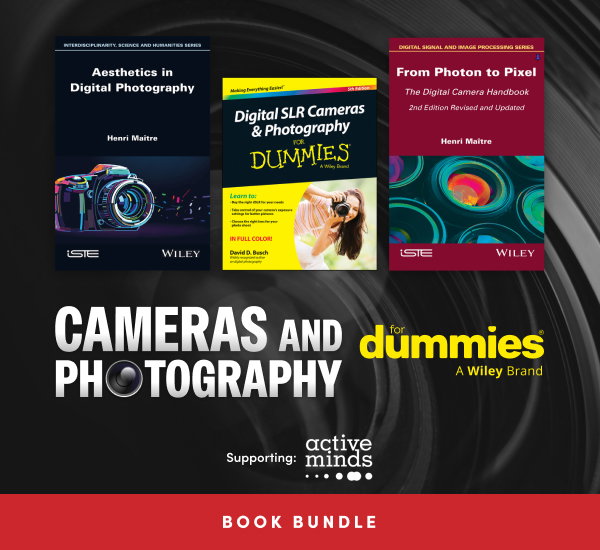 This bundle of camera and photography books from Wiley’s ever-useful For Dummies series has everything you need to go from point-and-shoot novice to National Geographic-level artistry.