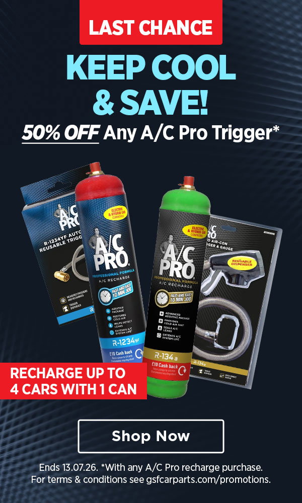 Last chance - 50% off A/C Pro Trigger