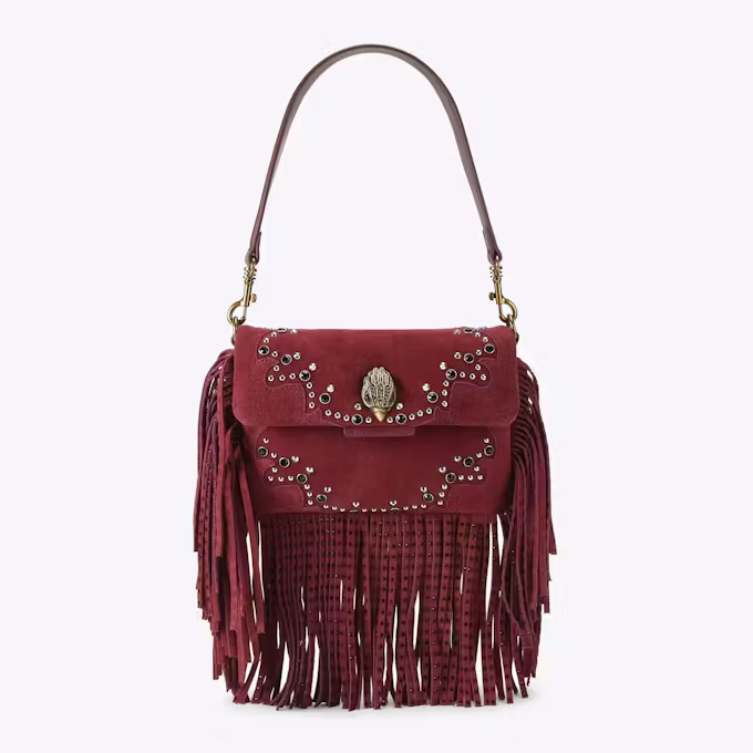 Kurt's Cabana Oxford Fringe Shoulder Bag