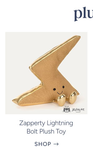 Zapperty Lightning Bolt Plush Toy