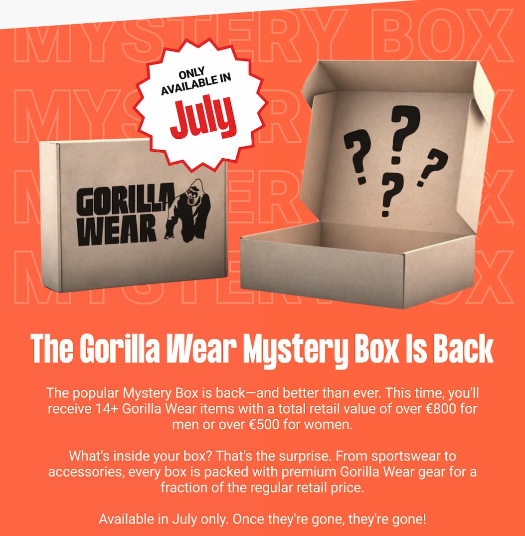 The Gorilla Wear Mystery Box Is Back