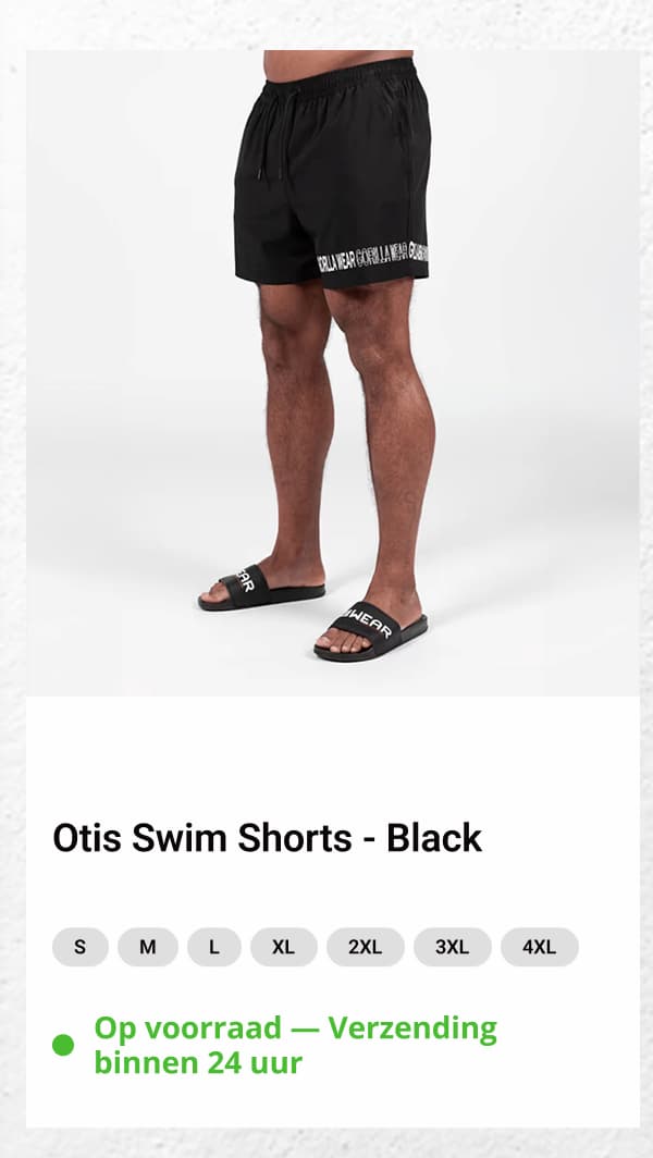 Otis Swim Shorts - Black