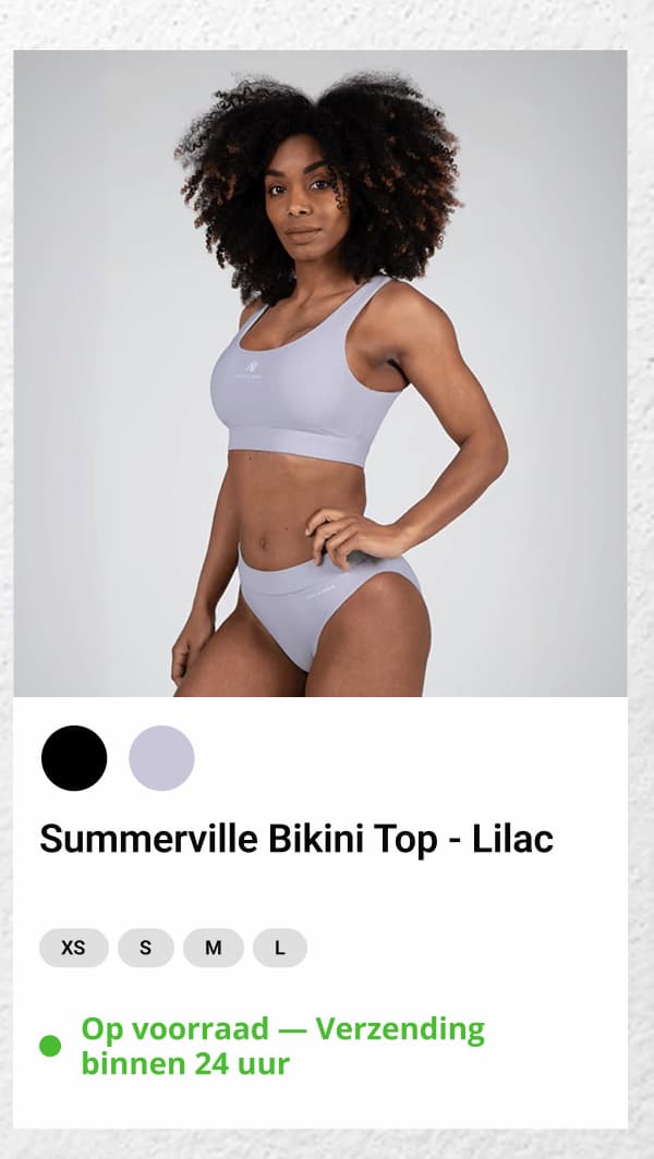 Summerville Bikini Top - Lilac