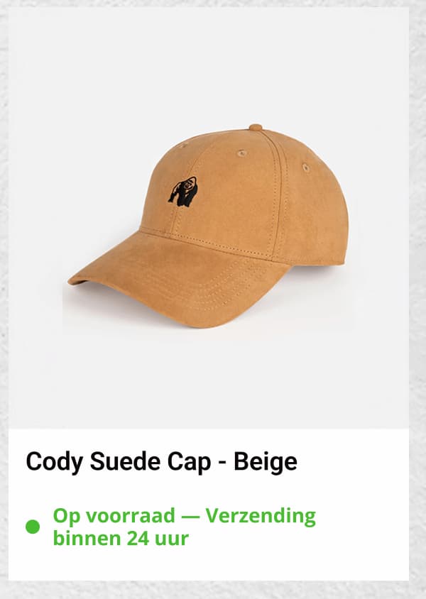 Cody Suede Cap - Beige