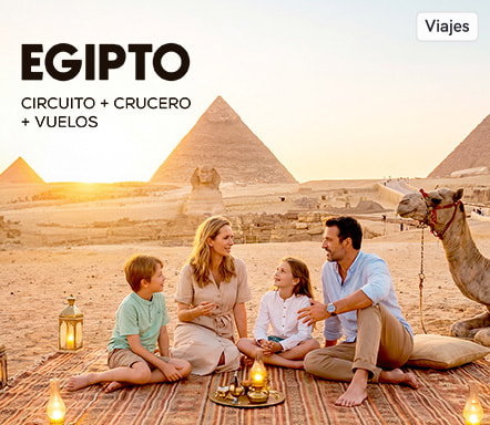 Egipto Esencial: Crucero + El Cairo + Vuelos