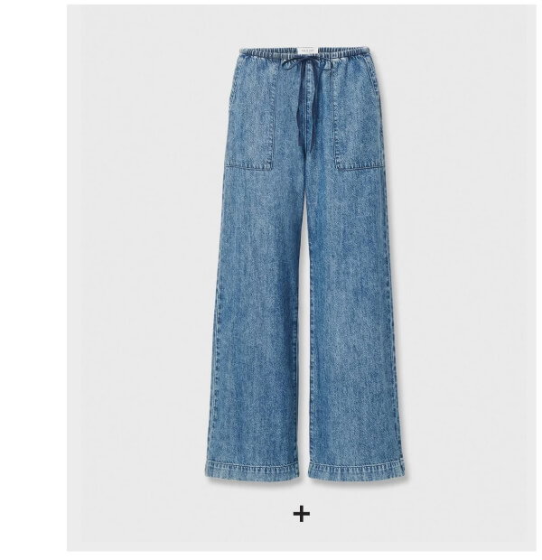 Shop Claire Denim Utility Pant