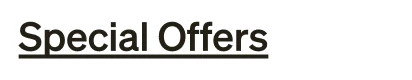 Special Offers