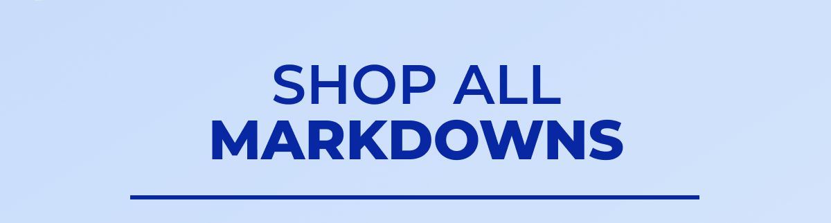 Shop All Markdowns