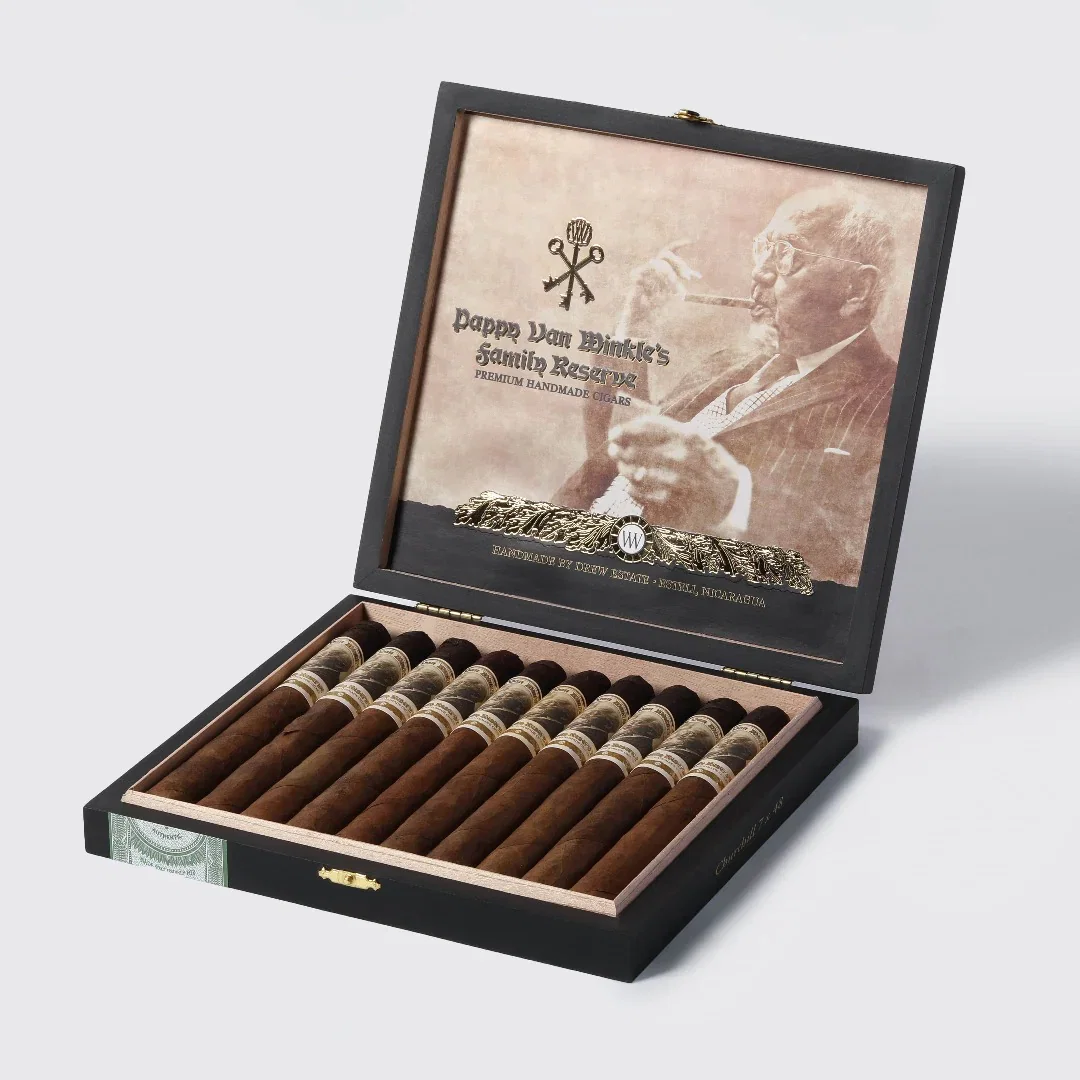 Image of Pappy Van Winkle Barrel Fermented Cigars (Churchill Size Box of 10)