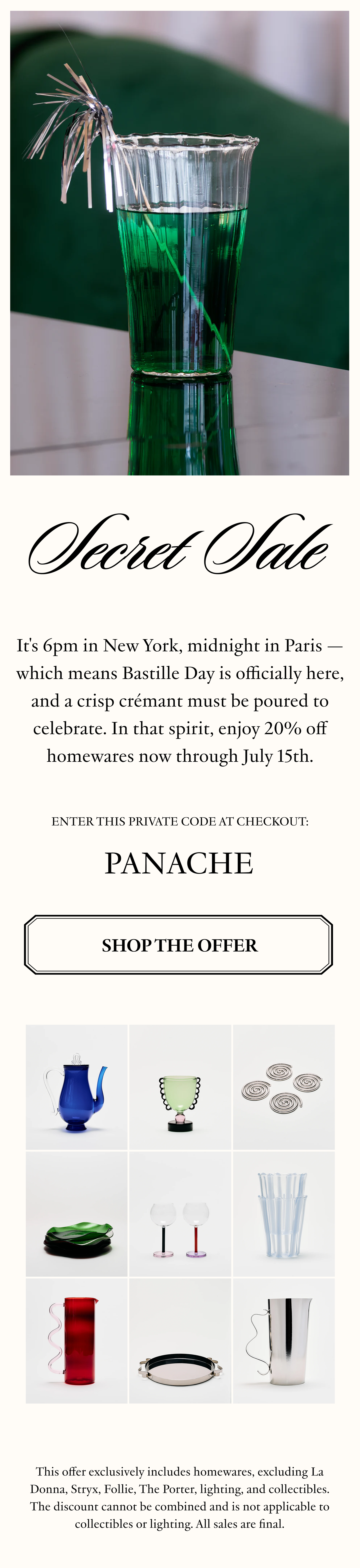 Secret Sale