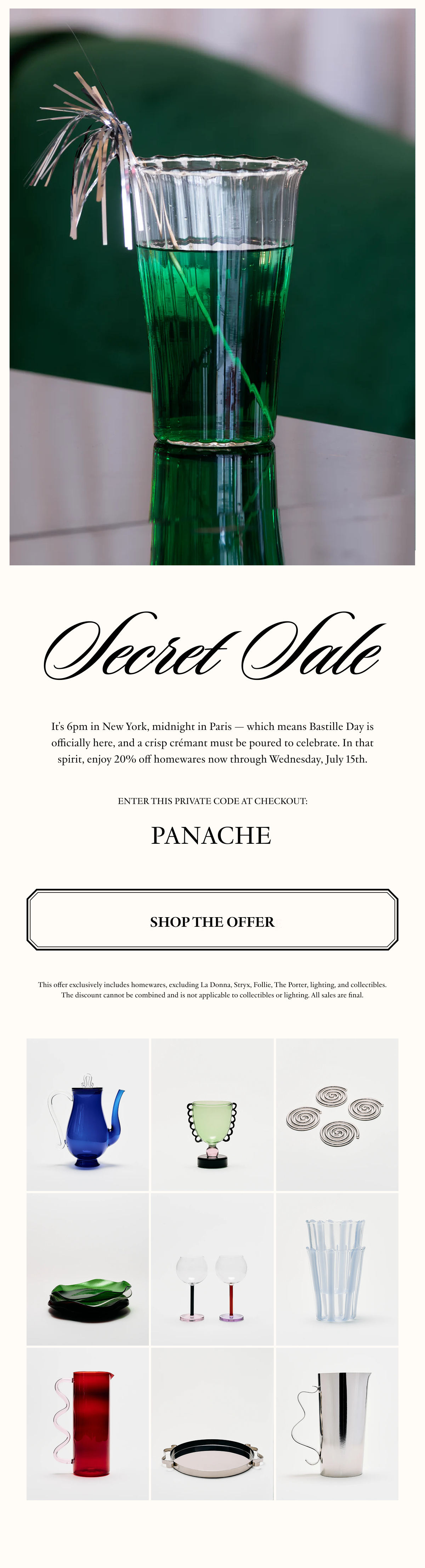 Secret Sale