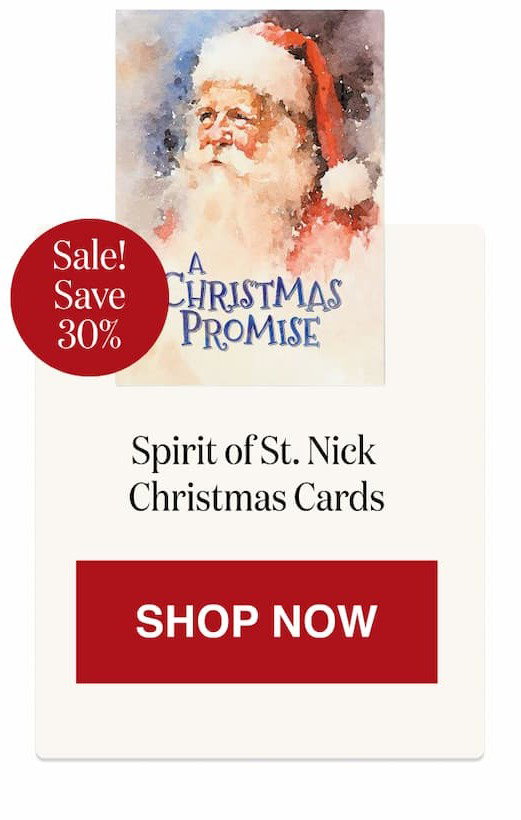 Spirit of St. Nick Christmas Cards [Click here to Shop Now]