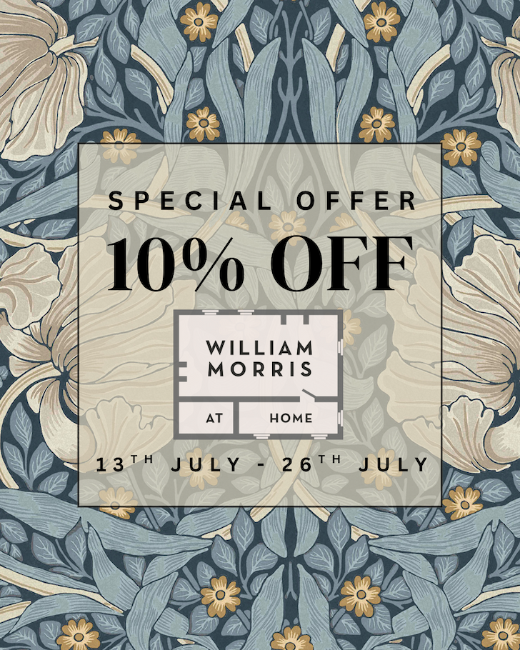 10% Off William Morris at Home 