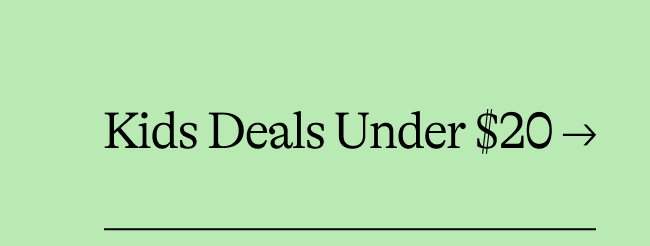 Under $20 Kids Deals  →