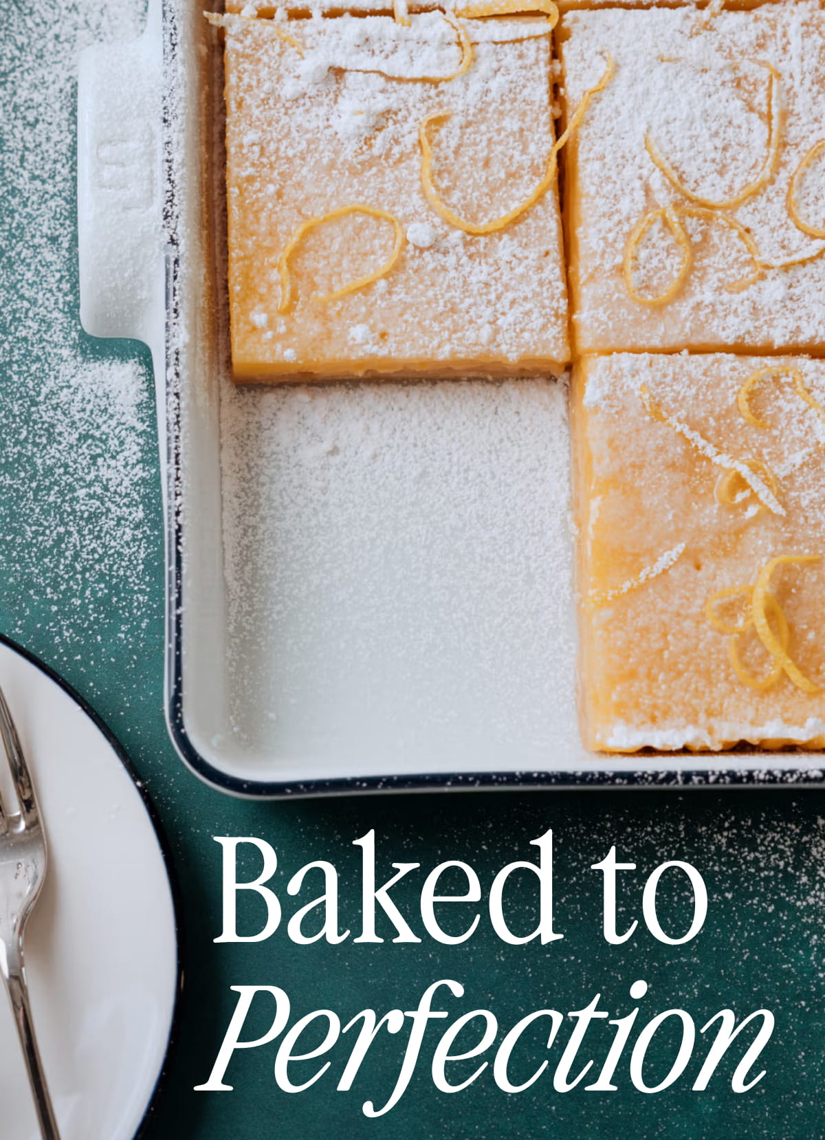 Baked to Perfection - Photo of Lemon Bars in Made In Baking Slab
