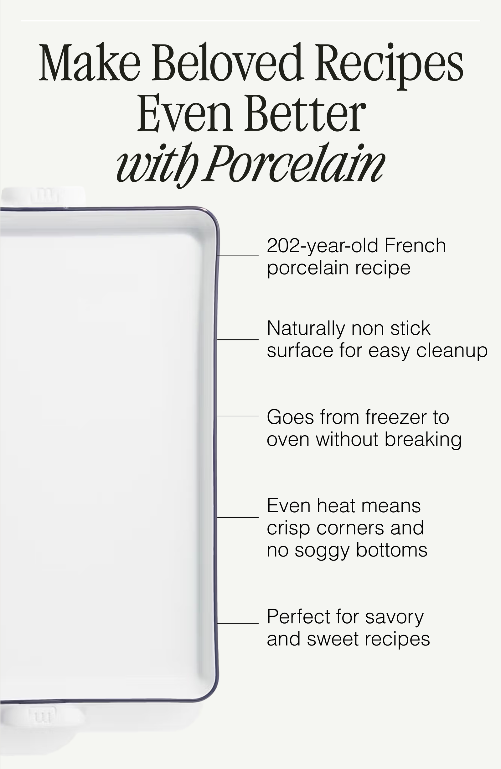 Make Beloved Recipes Even Better with Porcelain