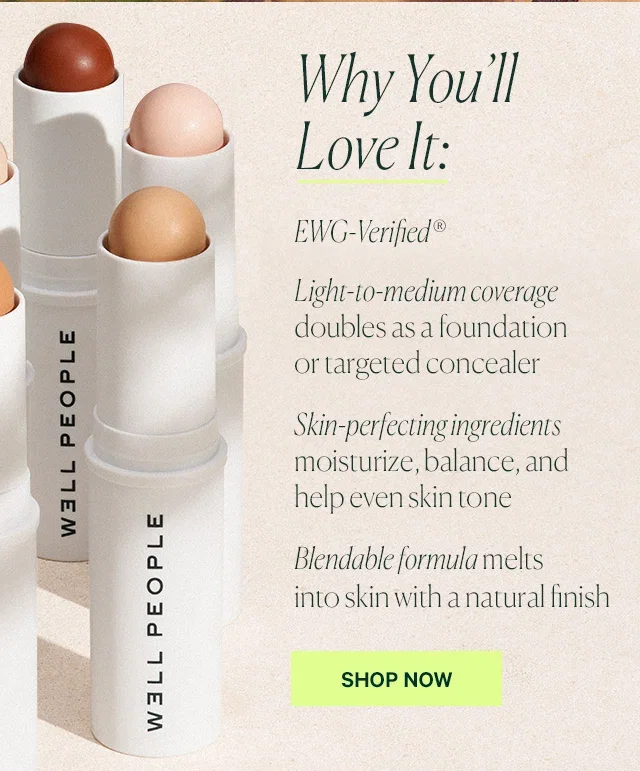 it's ewg verified, light to medium coverage, blendable and has skin loving ingredients