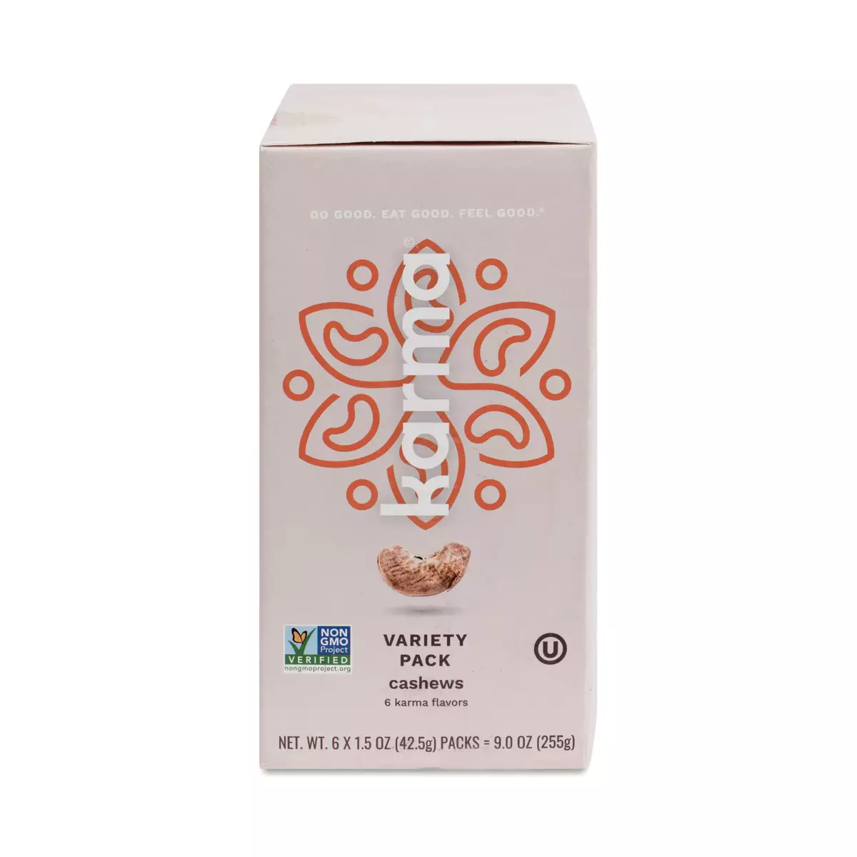Wrapped & Roasted Cashews, Variety Pack