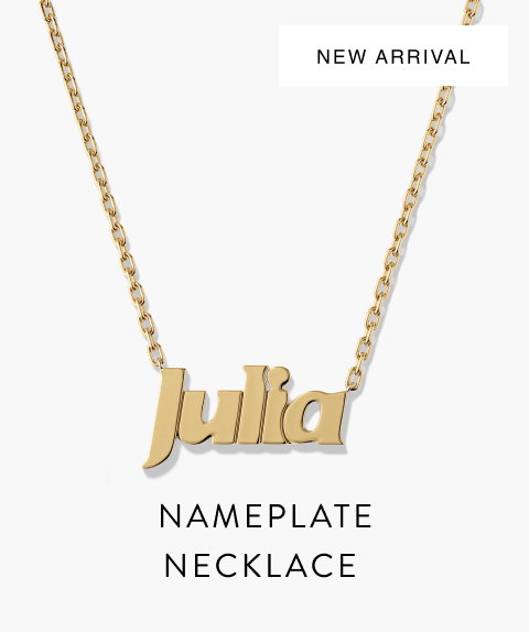 Nameplate Necklace.