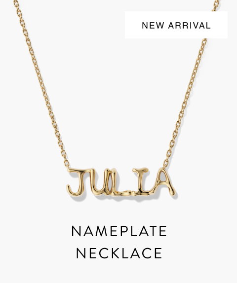 Nameplate Necklace.