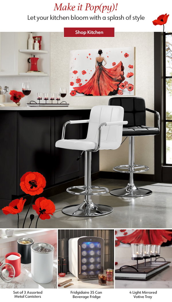 Make it Poppy! Let your kitchen bloom