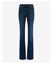 Mid Rise Medium Wash Bootcut Jeans