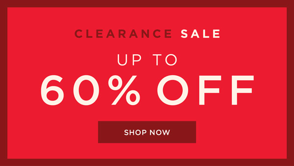 Clearance Sale - Up To 60% Off
