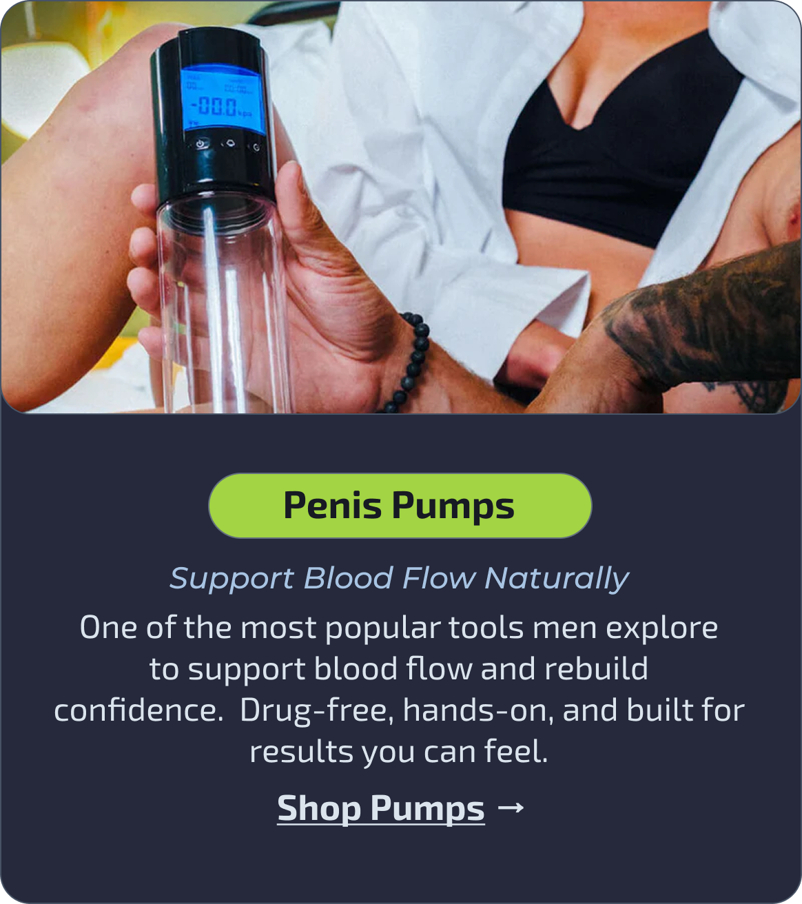 Penis Pumps: Support Blood Flow Naturally