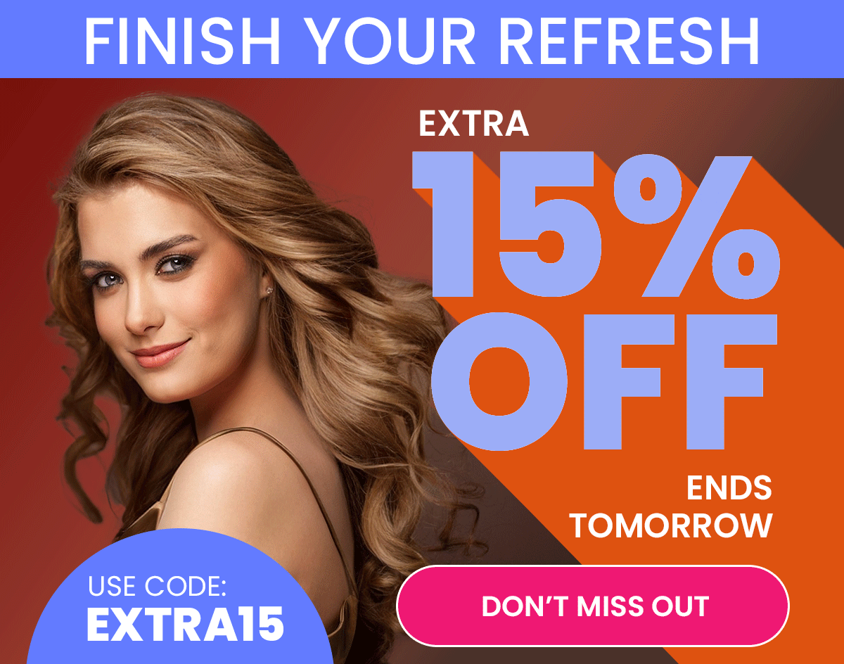Use Code: EXTRA15