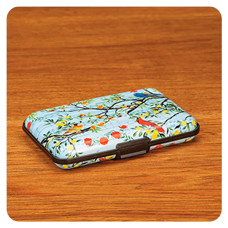 372782 Printed RFID Aluminum Card Case
