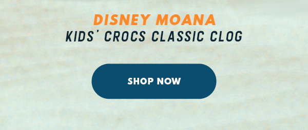 Shop Disney's Moana Crocs!