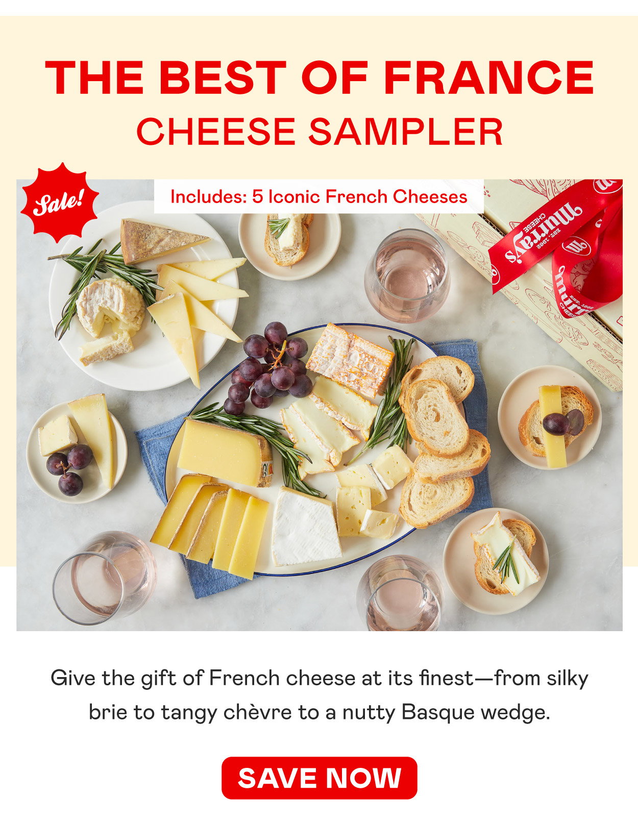 Best of France Cheese Sampler