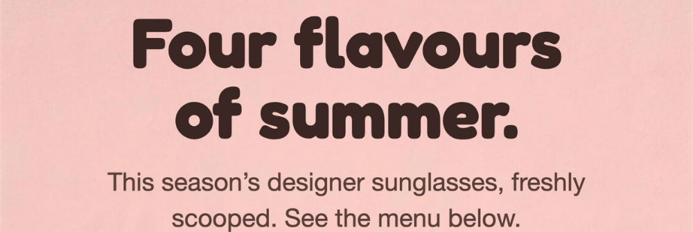 four flavours of summer