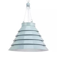 Blue Hill 3 Light 24.88 inch Matte Blue Enamel Pendant Ceiling Light, Design Series by TrulyCoastal