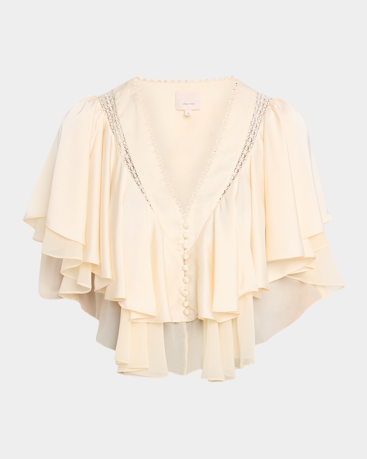 Mary Tiered Crop Top