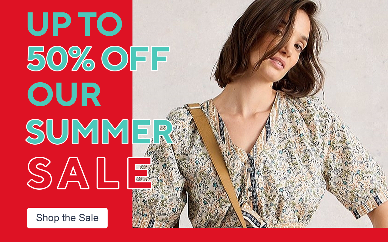 Up to 50% Off Our Summer Sale 