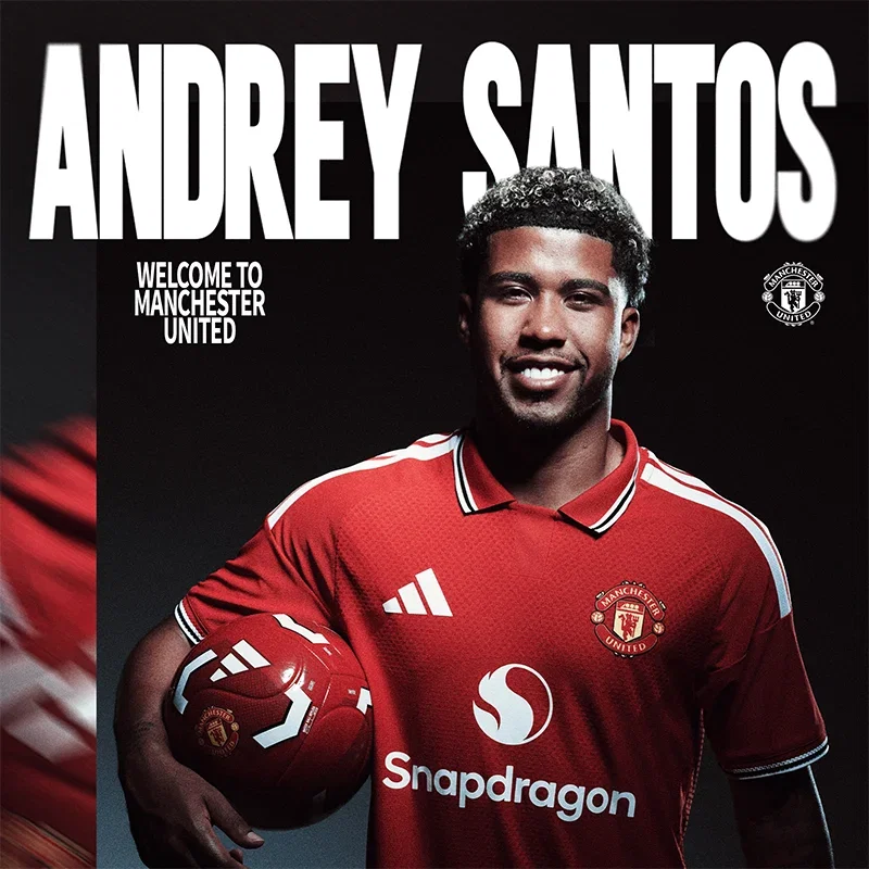 Andrey Santos signs for United