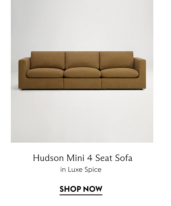 Hudson Mini 4 Seat Sofa